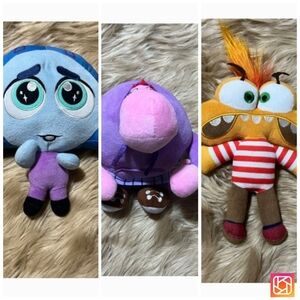 Inside Out 2 - Envy |  Embarassment | Anger Stuffies Plushies